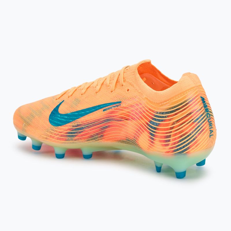 Herren Fußballschuhe Nike Zoom Vapor 16 Elite Kylian Mbappe AG-Pro melon tint/igloo/neo turquoise 3