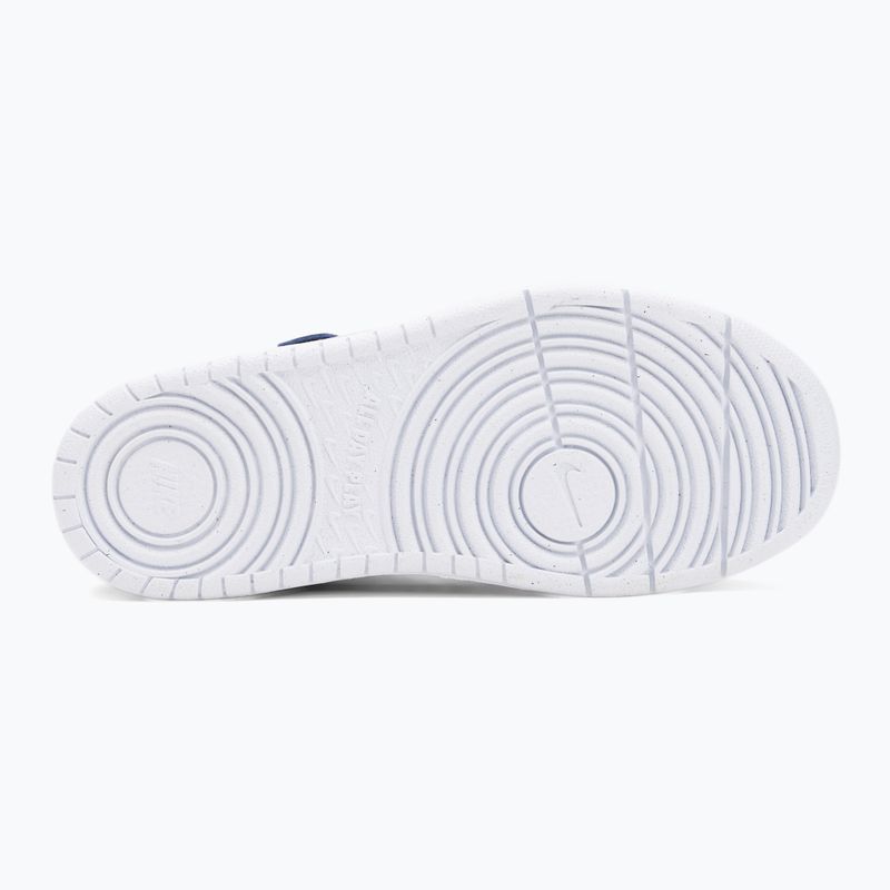 Nike Court Borough Low Kinderschuhe Recraft Dunkles Team Rot/Soft Pearl/Midnight Navy 4
