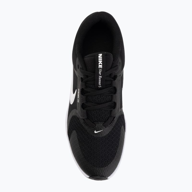 Nike Star Runner 5 Schuhe racer schwarz/weiß/weiß 5