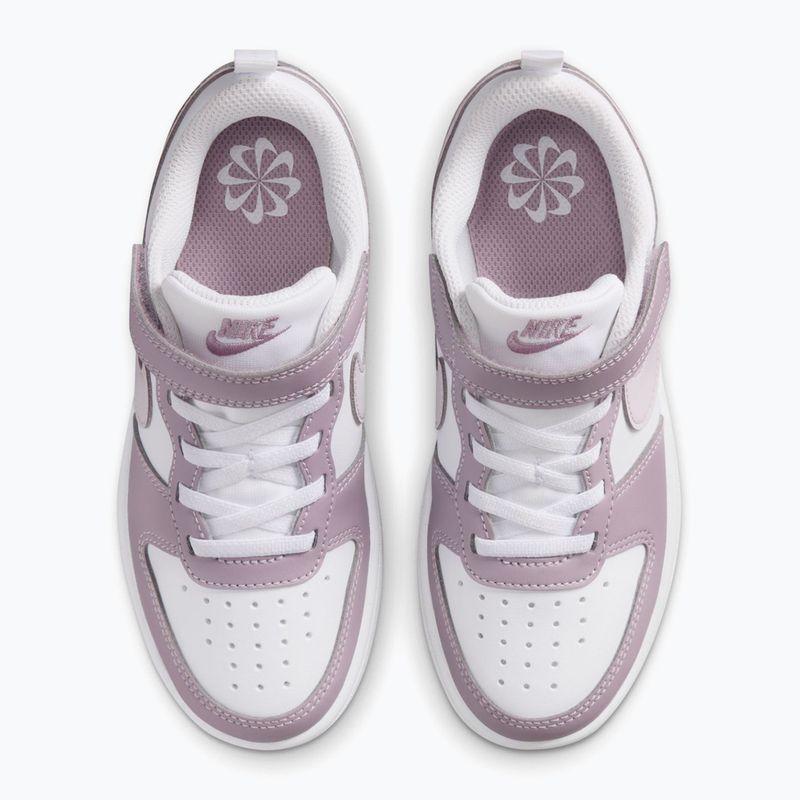 Kinderschuhe Nike Court Borough Low Recraft white/plum fog/white/venice 4