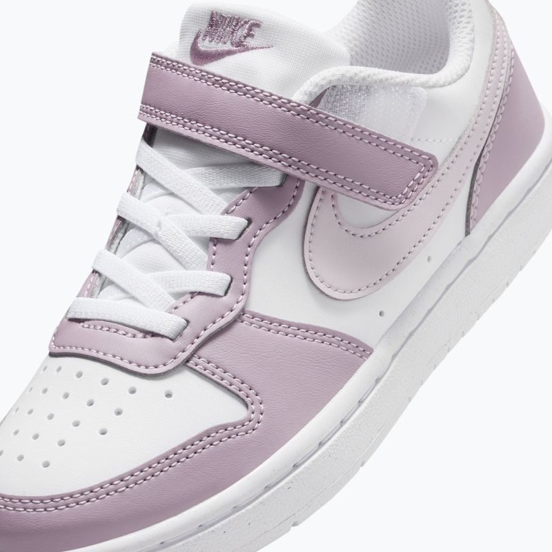 Kinderschuhe Nike Court Borough Low Recraft white/plum fog/white/venice 5