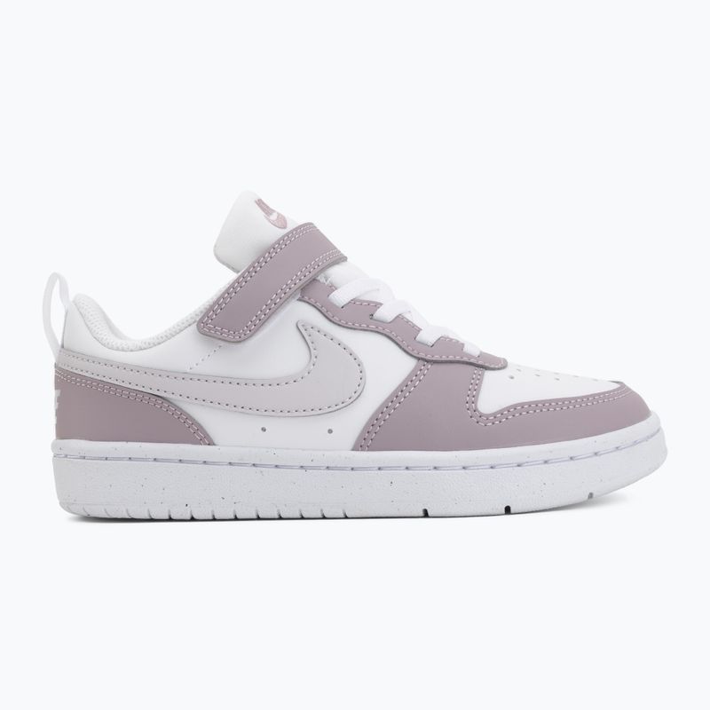 Kinderschuhe Nike Court Borough Low Recraft white/plum fog/white/venice 2