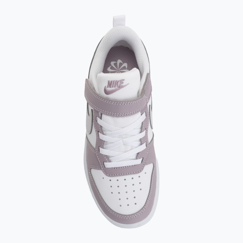 Kinderschuhe Nike Court Borough Low Recraft white/plum fog/white/venice 5