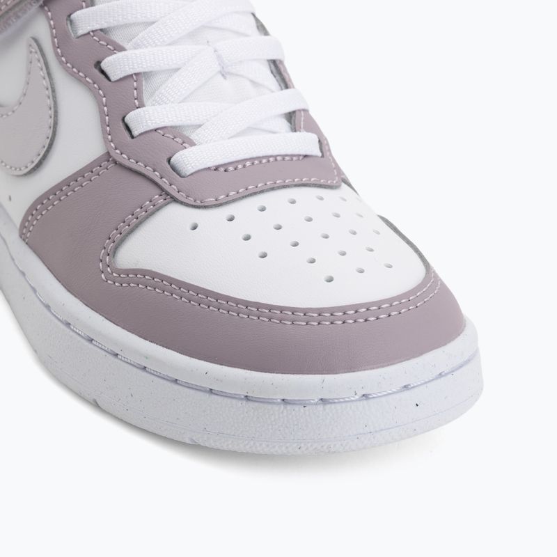 Kinderschuhe Nike Court Borough Low Recraft white/plum fog/white/venice 7