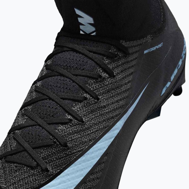 Herren Fußballschuhe Nike Mercurial Superfly 10 Elite SG-Pro schwarz/eisblau 9