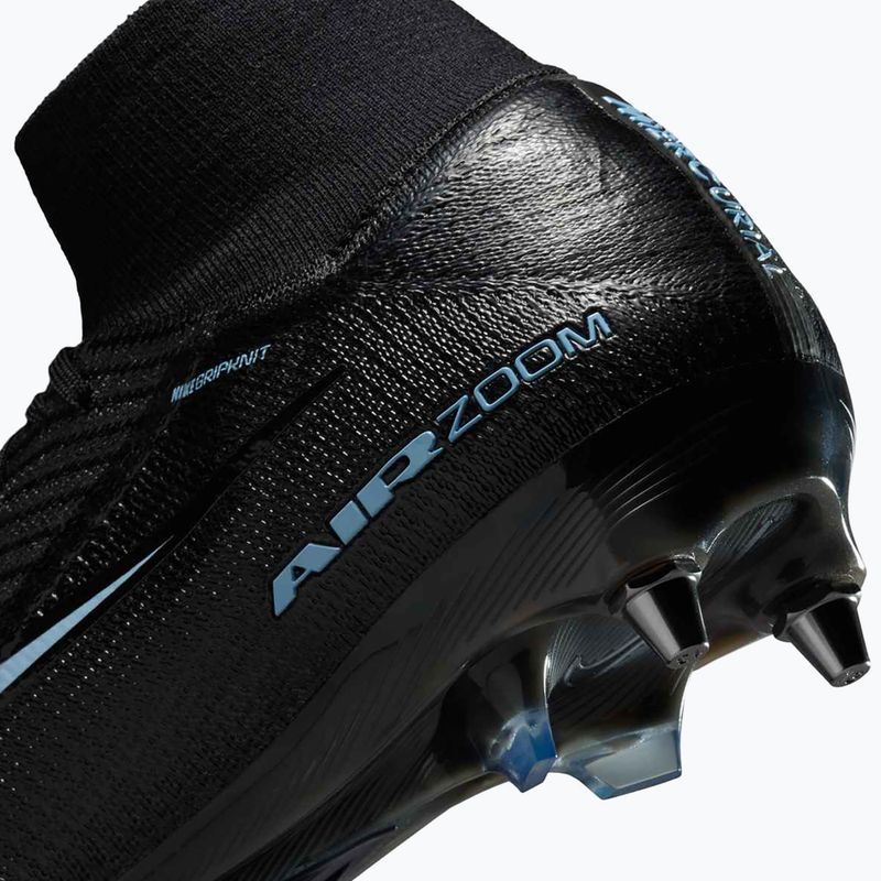 Herren Fußballschuhe Nike Mercurial Superfly 10 Elite SG-Pro schwarz/eisblau 11