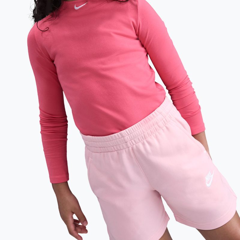 Kinder-Shorts Nike Sportswear Club Fleece med soft pink/med soft pink/white 4