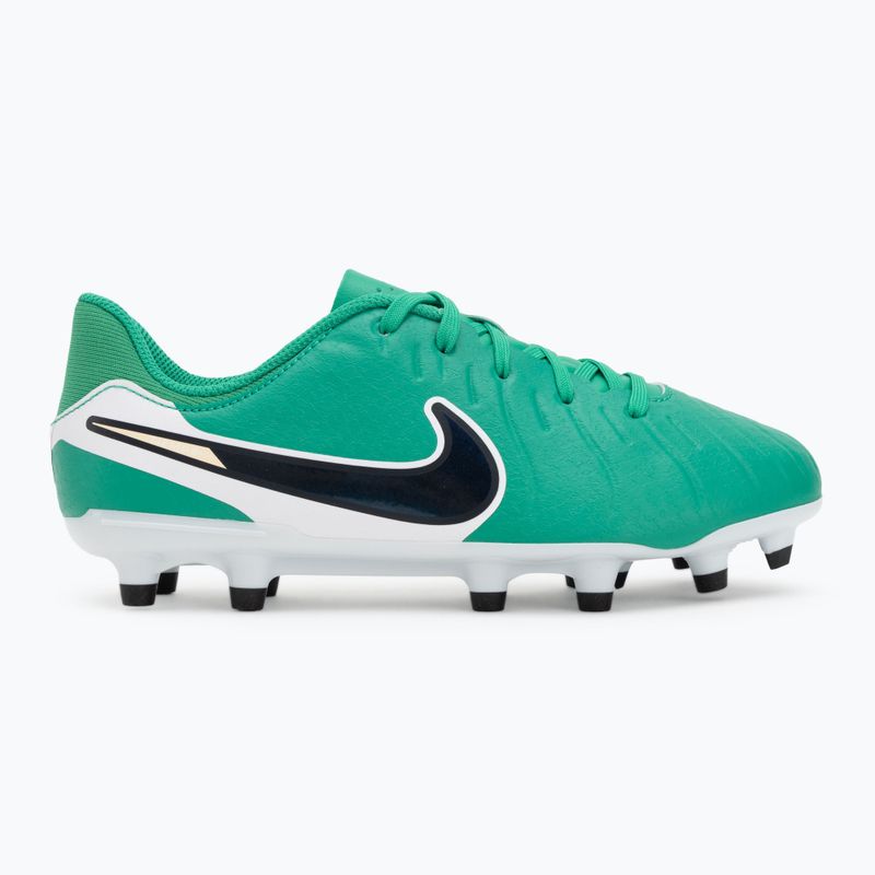Nike Tiempo Legend 10 Academy LV8 FG/MG Stadion grün/dunkel obsidian Kinder Fußballschuhe 2