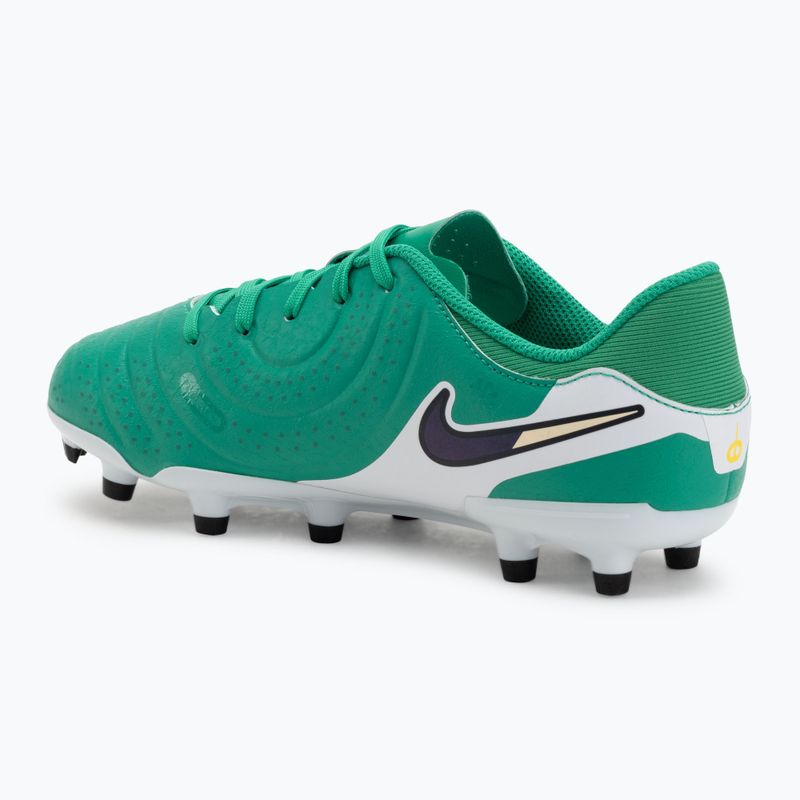 Nike Tiempo Legend 10 Academy LV8 FG/MG Stadion grün/dunkel obsidian Kinder Fußballschuhe 3