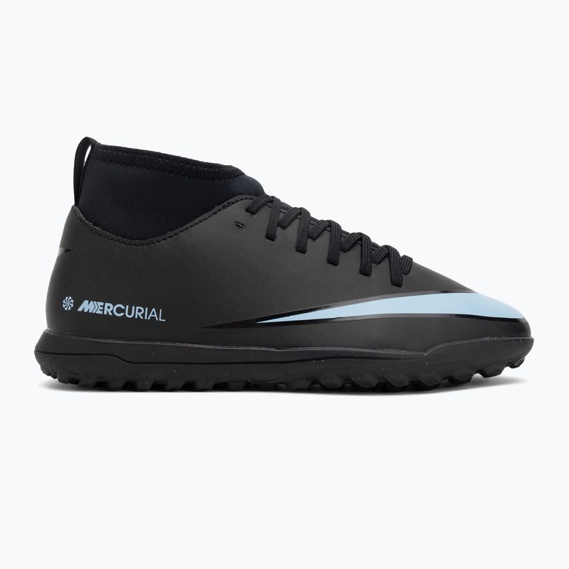 Kinder Fußballschuhe Nike Mercurial Superfly 10 Club TF schwarz/schwarz 2