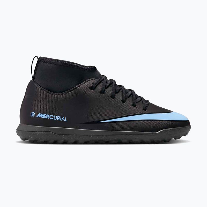 Kinder Fußballschuhe Nike Mercurial Superfly 10 Club TF schwarz/schwarz 8