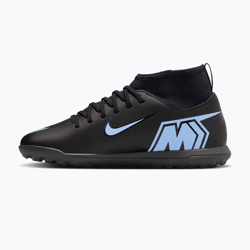 Kinder Fußballschuhe Nike Mercurial Superfly 10 Club TF schwarz/schwarz 9
