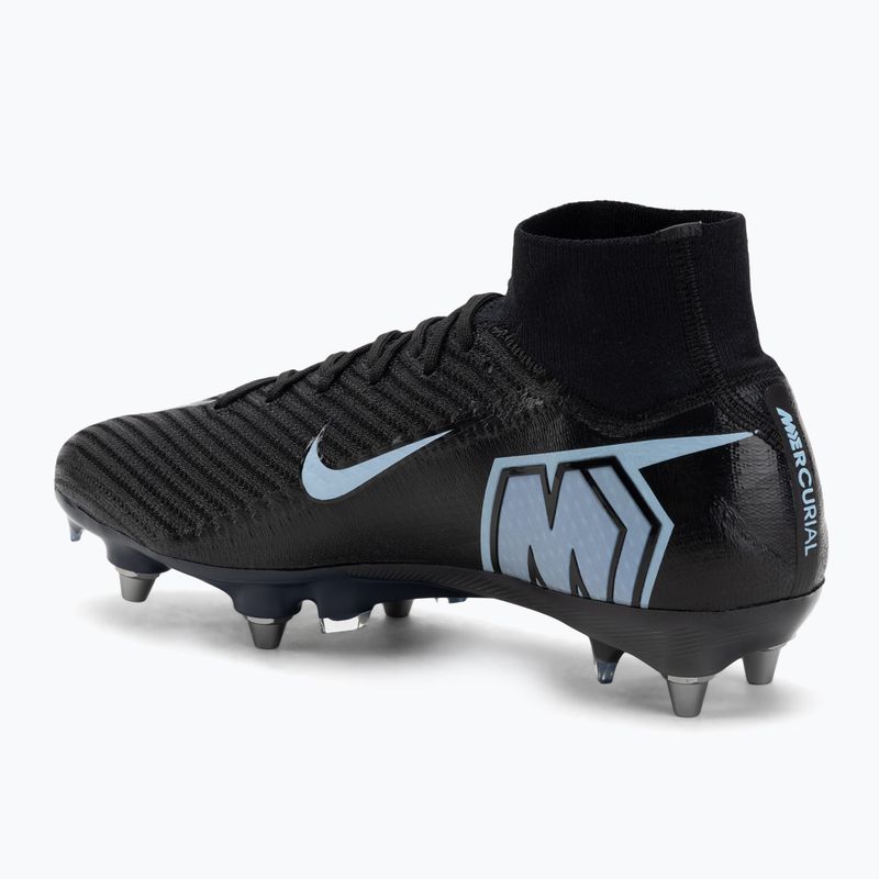 Herren Fußballschuhe Nike Mercurial Superfly 10 Elite SG-Pro schwarz/eisblau 3