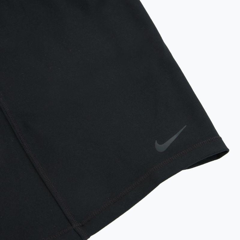 Damen Trainingstop Nike One Fitted Dri-Fit Cropped Tank schwarz/dunkel rauchgrau 8