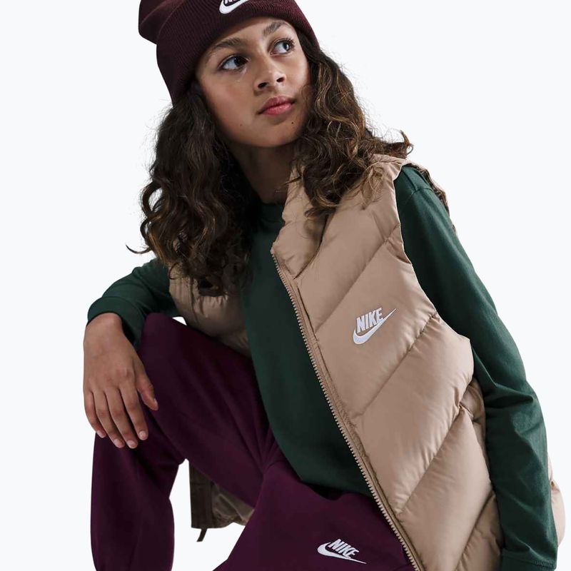 Kinder-Jogginghose Nike Sportswear Club Fleece burgundy/burgundy/white 6