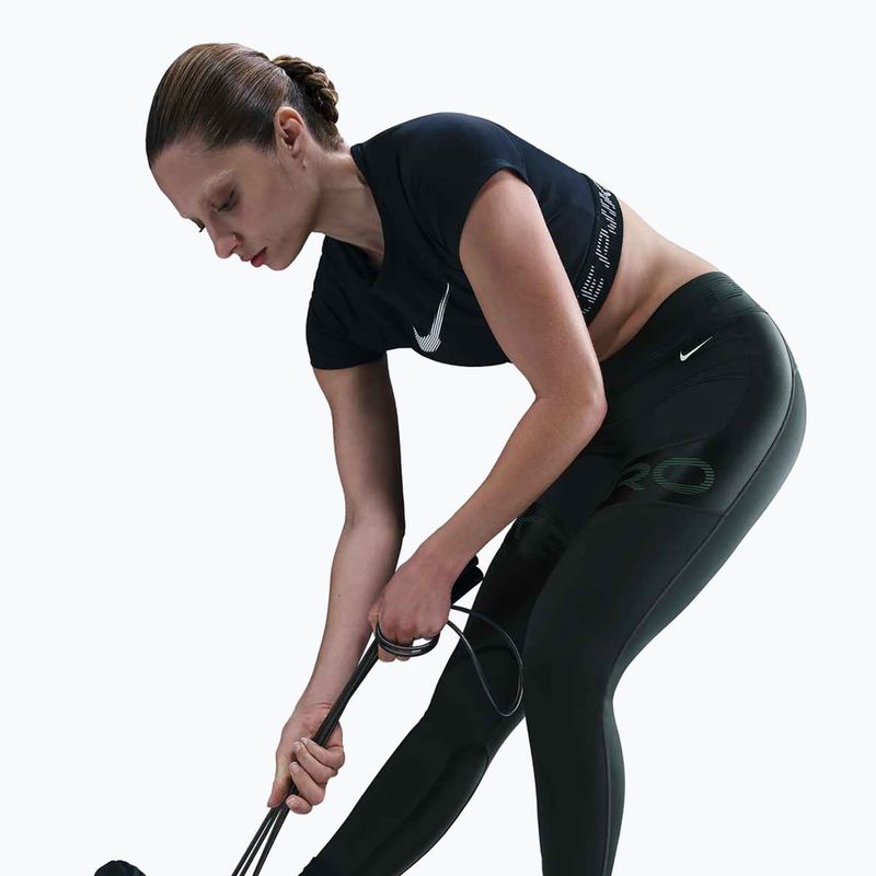 Damen Trainingsleggings Nike Pro Sculpt High-Waisted 7/8 seaweed/vintage green/white 5