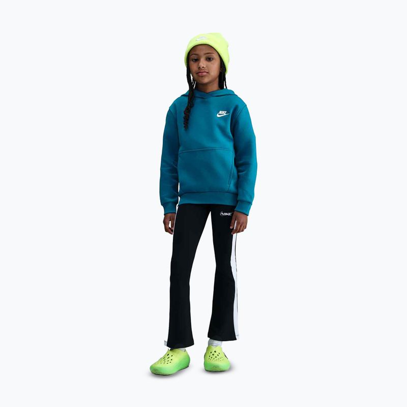 Kinder-Sweatshirt Nike Sportswear Club Fleece green abyss/white 3
