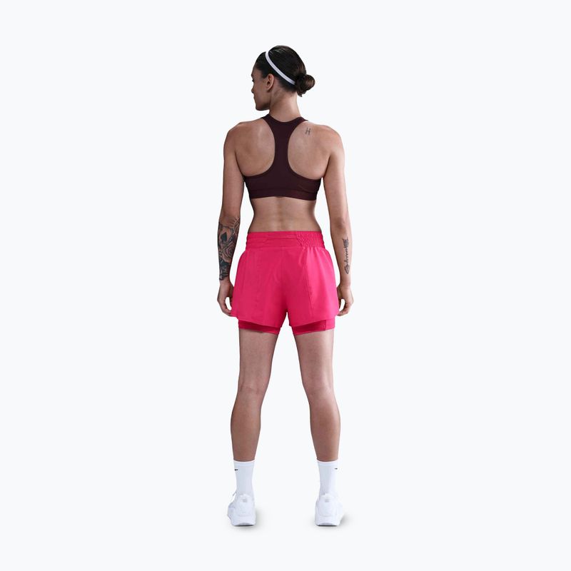 Damen-Shorts Nike One Dri-Fit High-Waisted 3" 2In1 Rush Pink 3