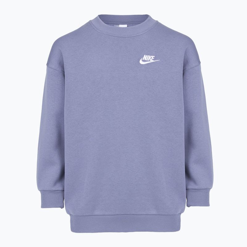 Kinder-Sweatshirt Nike Sportswear Club Fleece world indigo/white