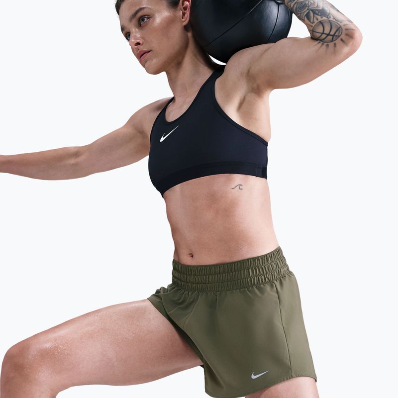 Damen-Shorts Nike One Dri-Fit 3" medium olive 4