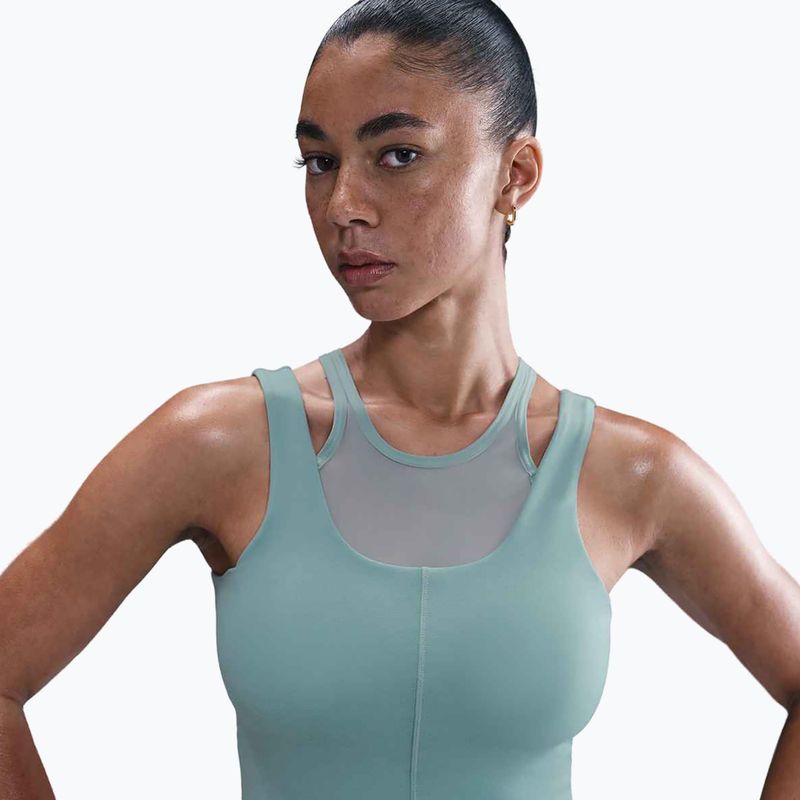 Nike One Fitted Dri-Fit Cropped Tank kanonen/bicoastal Damen-Trainingsoberteil 4