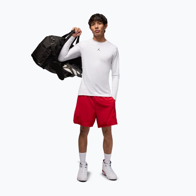 Bluza termoaktywna męska Nike Jordan Sport white/black 2