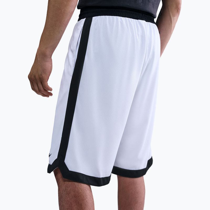 Herren Basketball-Shorts Nike DNA Academy Dri-FIT 11" white/black/black 3