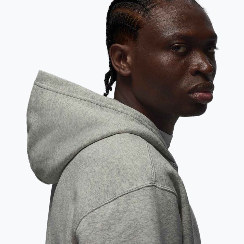 Herrenpullover  Jordan Brooklyn Fleece grey heather/white 5