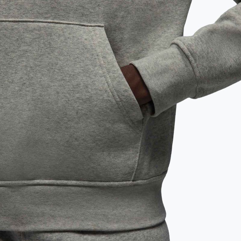 Herrenpullover  Jordan Brooklyn Fleece grey heather/white 6