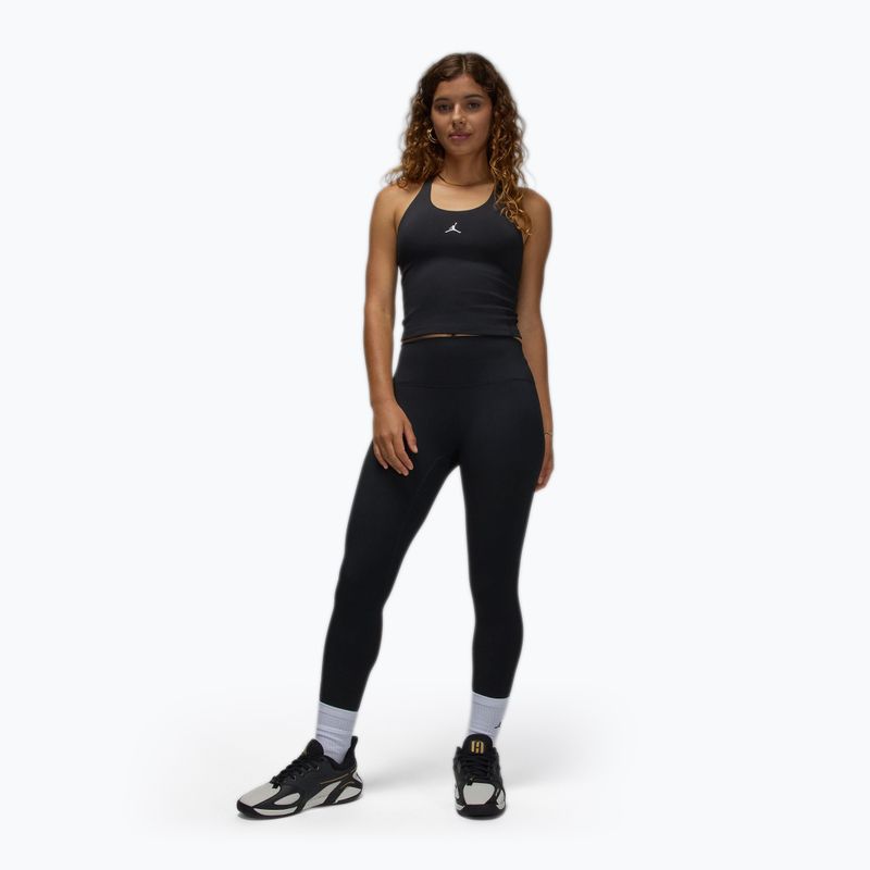 Damenleggings Jordan Sport Dri-Fit High-Waisted black/white 2