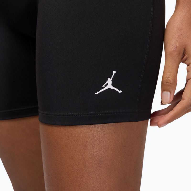 Damen-Shorts Jordan Sport Dri-Fit High Waisted 6" black/white 4