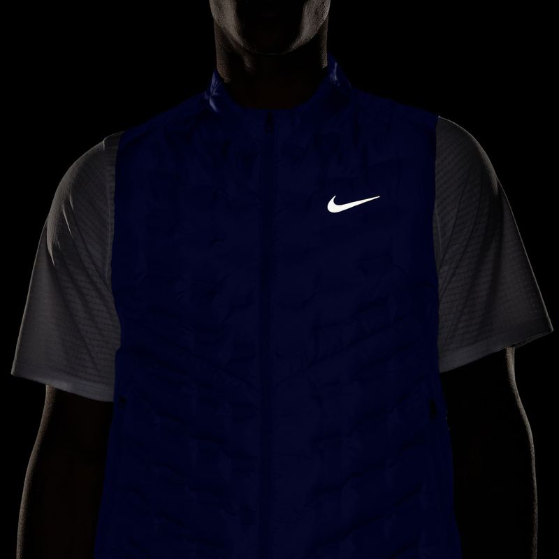 Laufweste Herren Nike Therma-FIT ADV Repel AeroLoft blue void 7