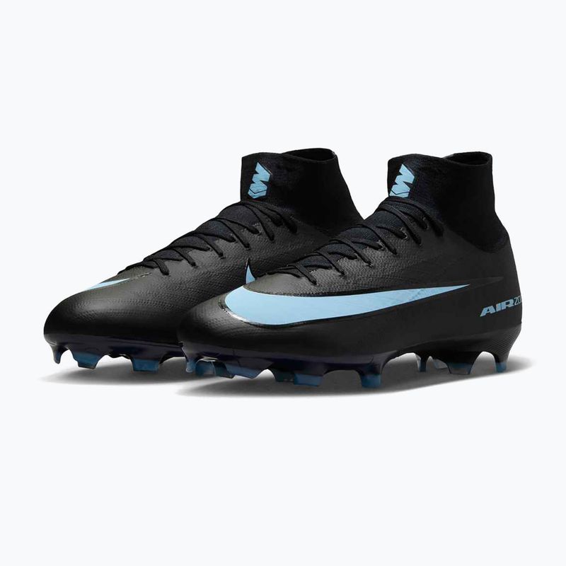 Herren Fußballschuhe Nike Mercurial Superfly 10 Pro FG schwarz/eisblau 3