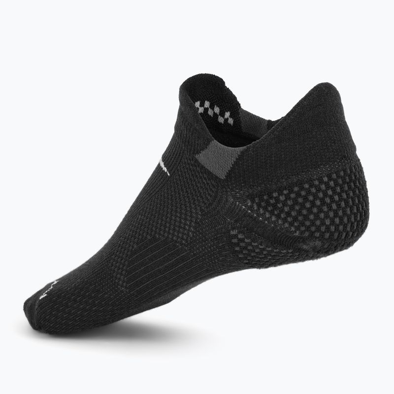 Socken Nike Running No-Show Wool black/dark smoke grey/light smoke grey 2