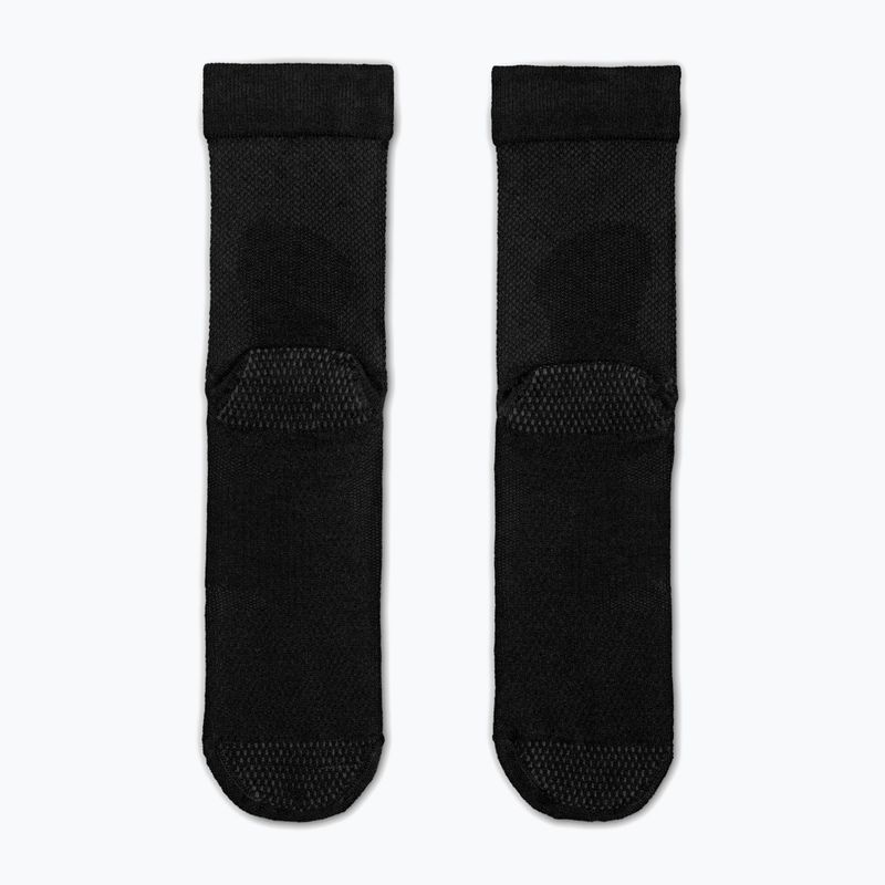 Socken Nike Running Wool Micro Crew black/dark smoke grey 3