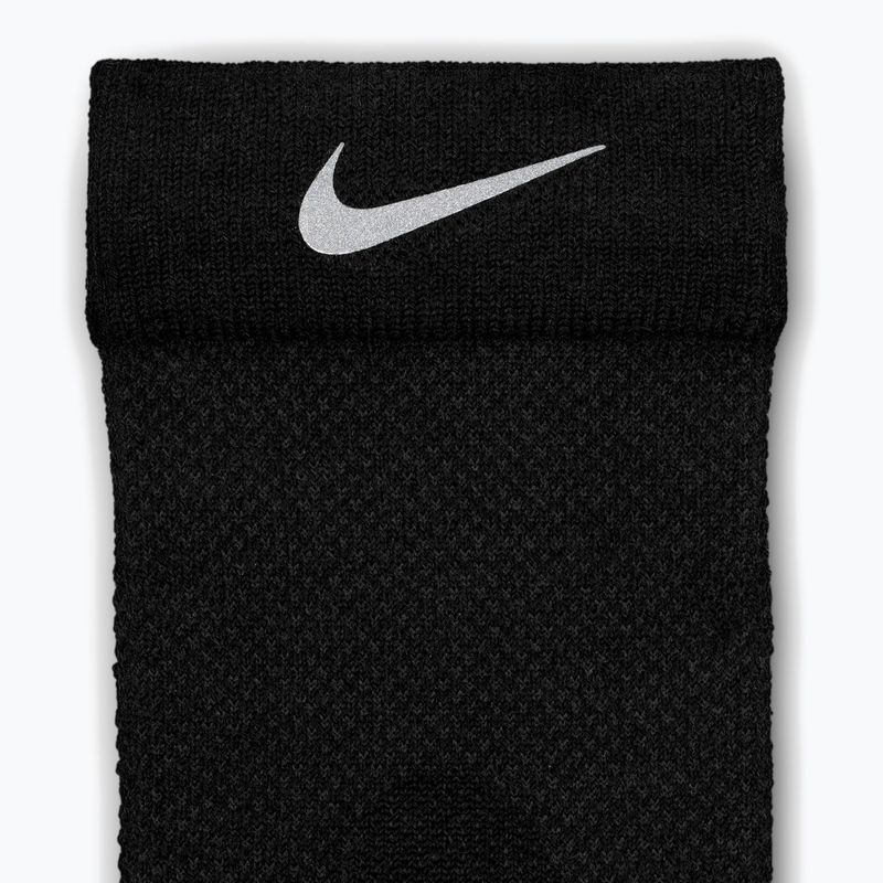 Socken Nike Running Wool Micro Crew black/dark smoke grey 4