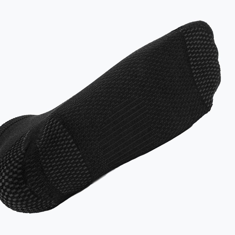 Socken Nike Running Wool Micro Crew black/dark smoke grey 5