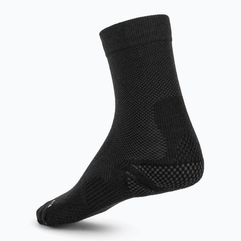 Socken Nike Running Lightweight Wool Crew black/dark smoke grey 2