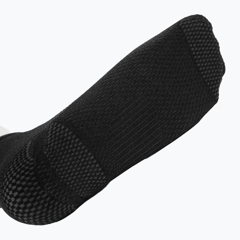Socken Nike Running Lightweight Wool Crew black/dark smoke grey 5