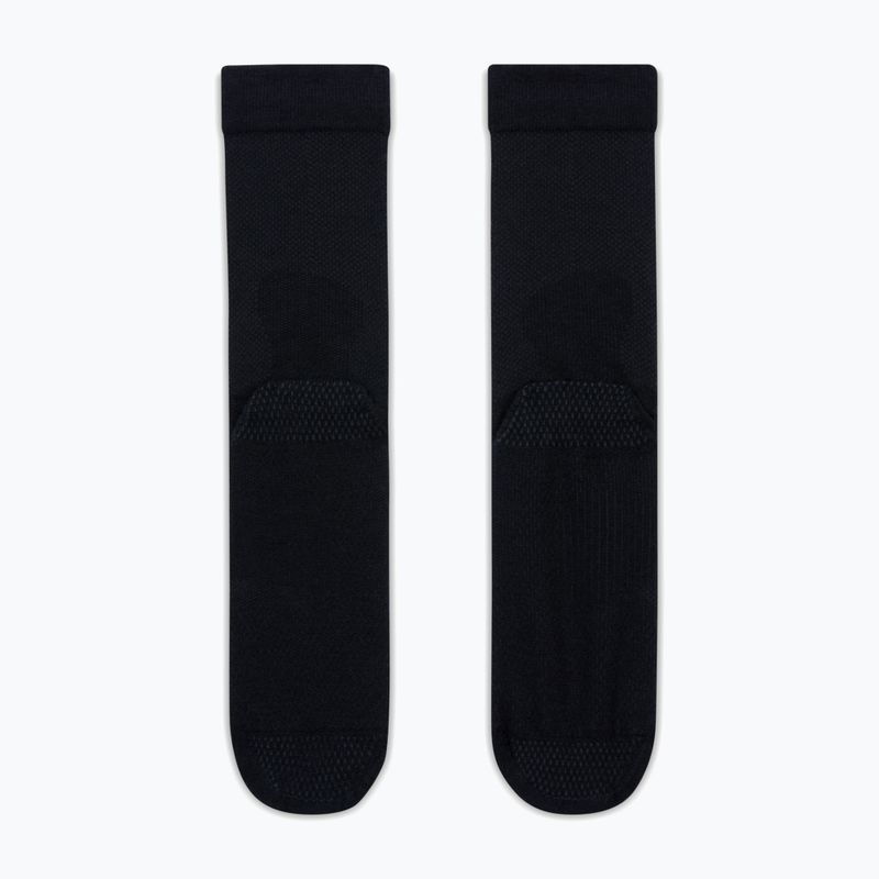Socken Nike Running Lightweight Wool Crew black/dark smoke grey 3
