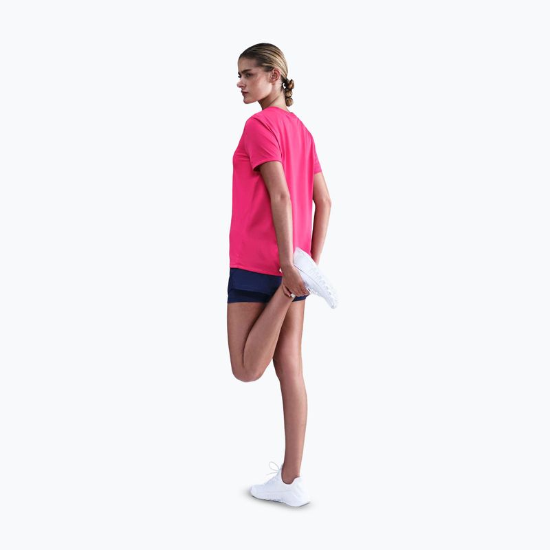 Damen Trainings-T-Shirt Nike Dri-Fit Rush Pink/White 2