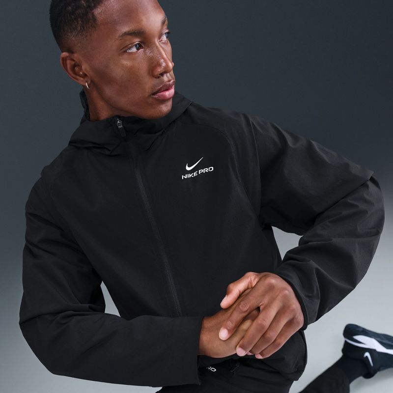 Herrenjacke Nike Pro Octa Therma-Fit black/white 5