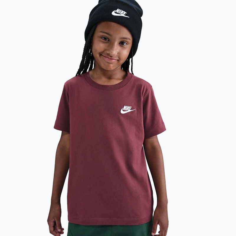 Kinder T-Shirt Nike Sportswear Dark Team Red
