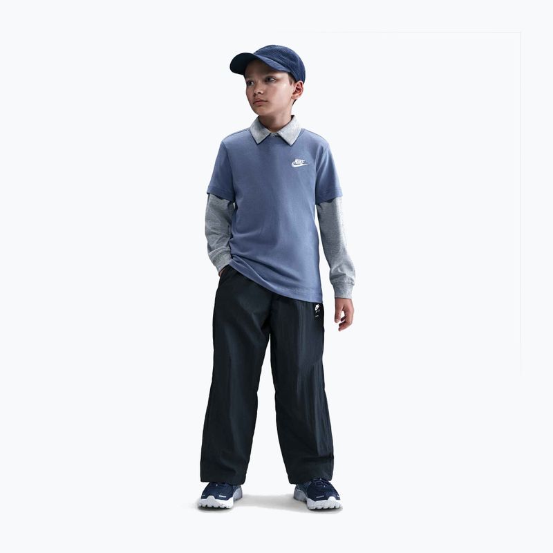 Kinder-T-Shirt Nike Sportswear World Indigo 2