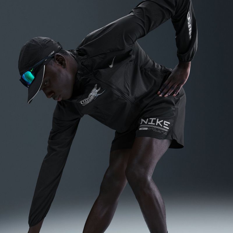 Herren-Laufshorts Nike Challenger Winterized 2in1 black/anthracite 5