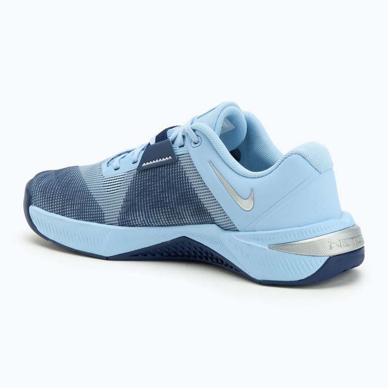 Damen Gewichtheberschuhe Nike Metcon 10 psychic blue/blue void/metallic silver 3
