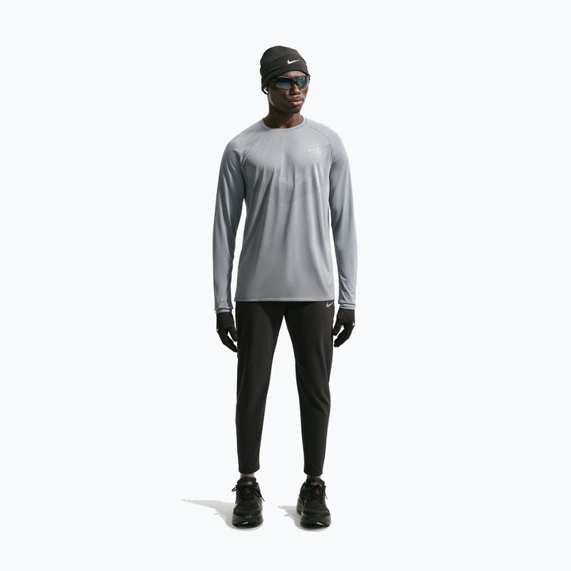 Lauf-Langarmshirt für Herren Nike Stride Dri-Fit ADV Smoke Grey 2