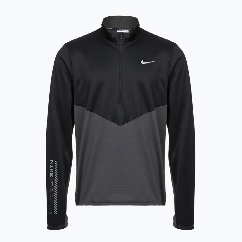 Herren-Laufoberteil Nike Pacer Winterized 1/2 Zip anthracite/black 2