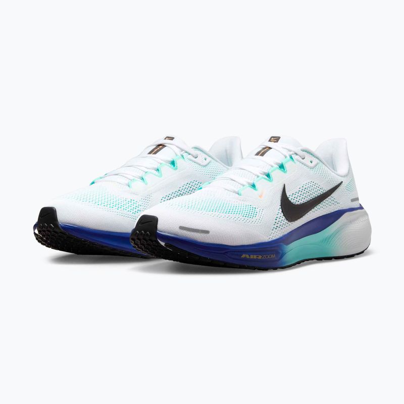 Herren-Laufschuhe Nike Pegasus 41 white/hyper turquoise/concord/black 3