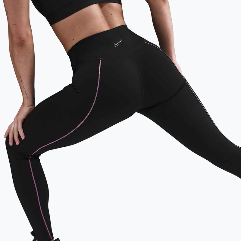 Damen-Leggings Nike One High-Waisted black 6